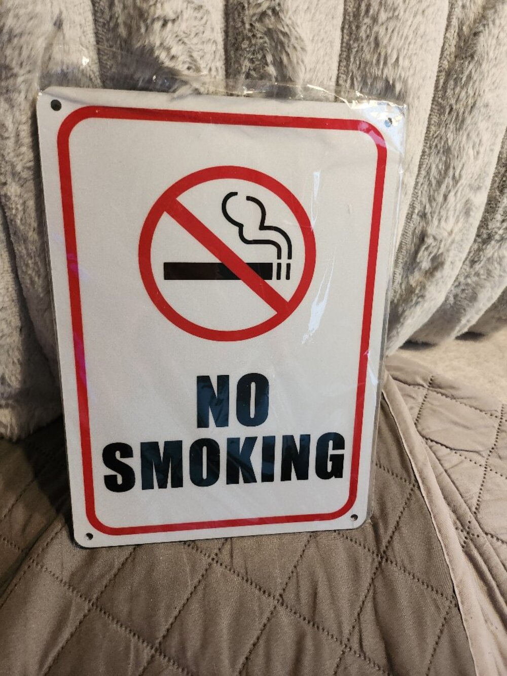 NEW NO SMOKING METAL SIGNS